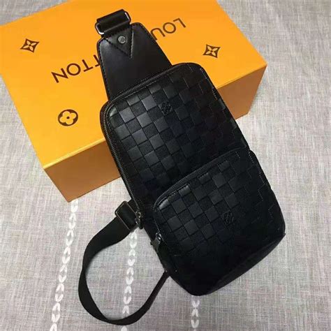 louis vuitton man bag leather|louis vuitton men's sling bag.